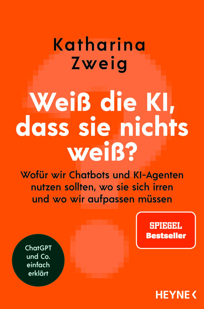 Katharina Zweig weiss die ki dass sie nichts weiss von katharina zweig